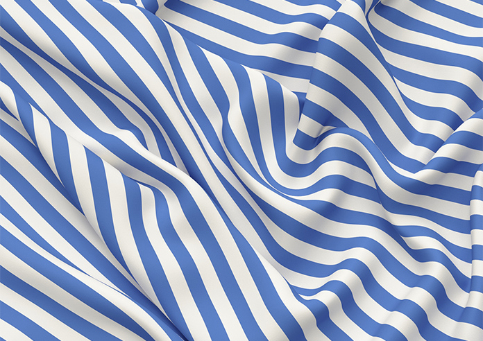 The British Stripe Co. Catherine, Bristol No.2 - Twist&Fit Roman Blind - Image 4